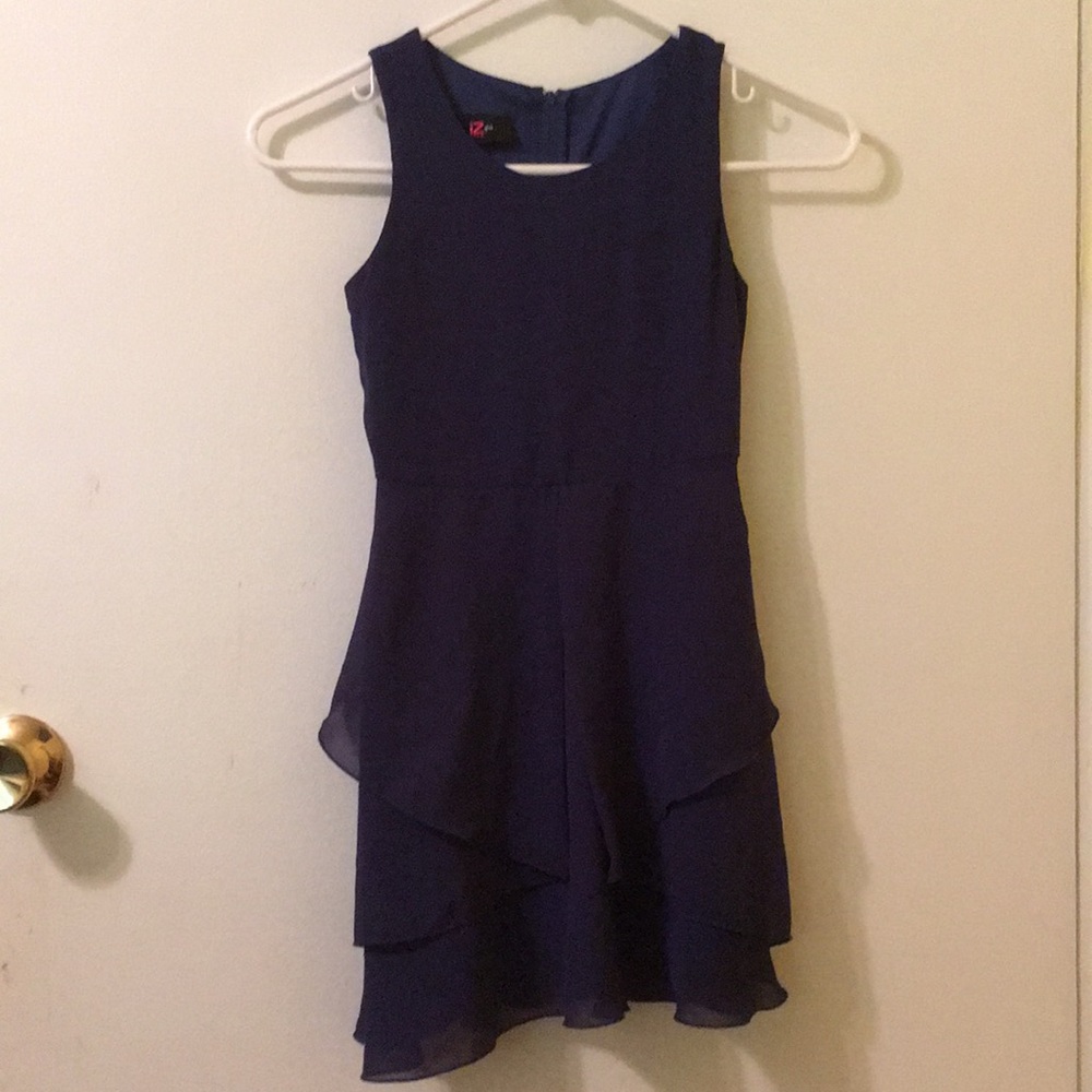 Girls Navy Dress